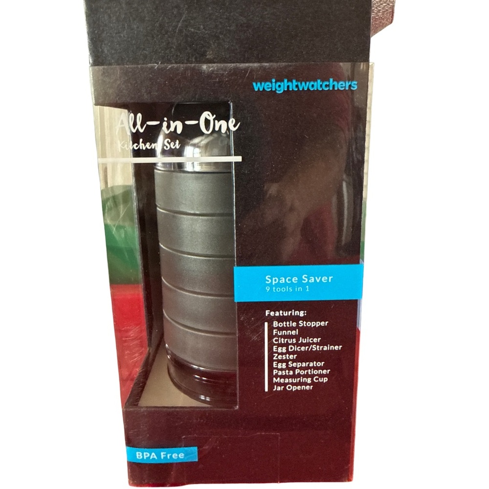 Weight Watchers All-in-One Kitchen Set - Black and Blue